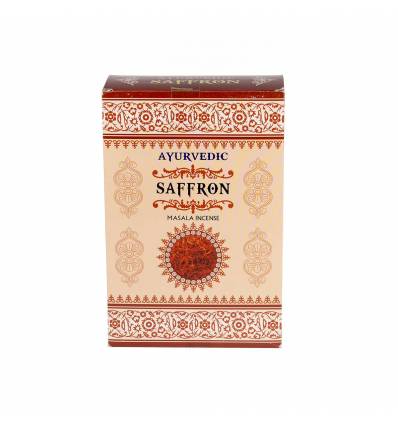 Bete parfumate AYURVEDIC 12/set, aroma  Safron