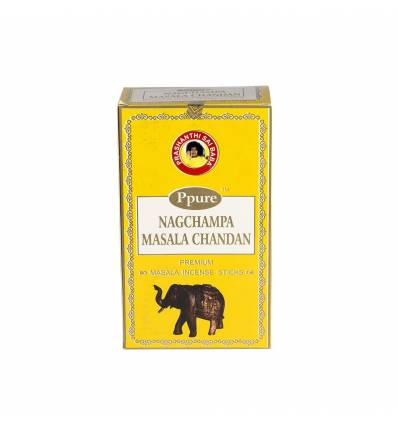 Bete parfumate NAGCHAMPA 12/set, aroma  Masala Chandan