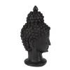 Cap Buddha rasina negru indian