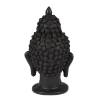 Cap Buddha rasina negru indian