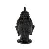 Cap Buddha rasina negru indian