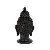 Cap Buddha rasina negru indian