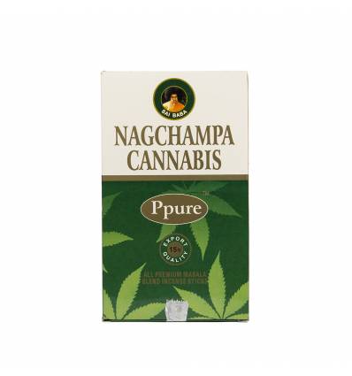 Bete parfumate NAGCHAMPA, 12 cutii /set, aroma CANABIS